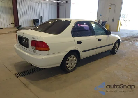 1998 Honda Civic Lx z USA, uszkodzony, nr VIN 2HGEJ6674WH585083